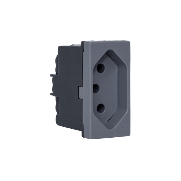 Modulo Tomada Pial Plus+ 10a Cinza