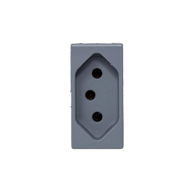 Modulo Tomada Pial Plus+ 10a Cinza