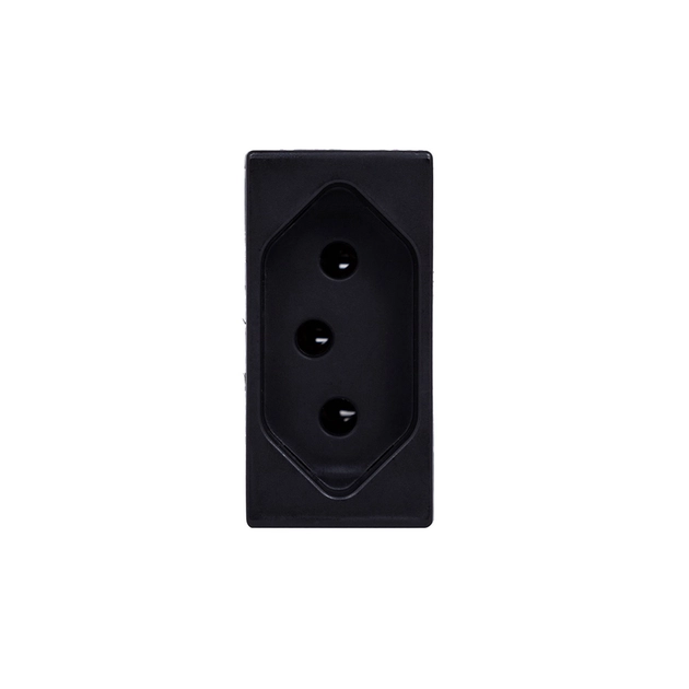Modulo Tomada Pial Plus+ 10a Preto