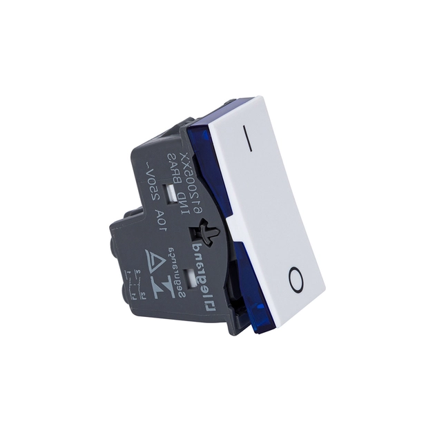 Modulo Interruptor Bipolar Simples Branco 10a Pial Plus+