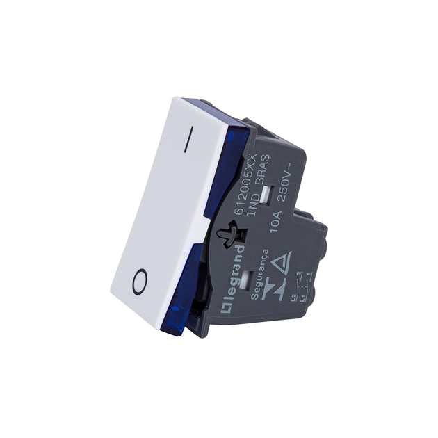 Modulo Interruptor Bipolar Simples Branco 10a Pial Plus+