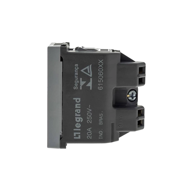 Modulo Tomada Pial Plus+ 20a Cinza