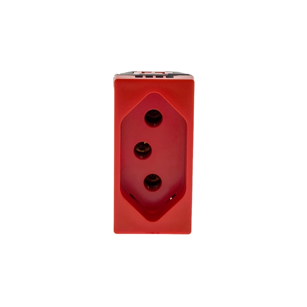 Modulo Tomada Pial Plus+ 20a Vermelha