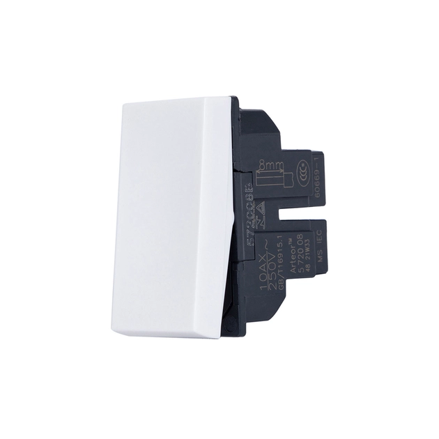 Modulo Interruptor Intermediario Branco 10a Arteor