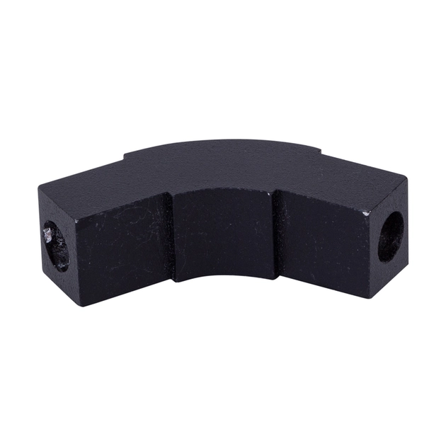 Juncao 120 Para Perfil Sobrepor Preto Sem Iluminacao Fit15