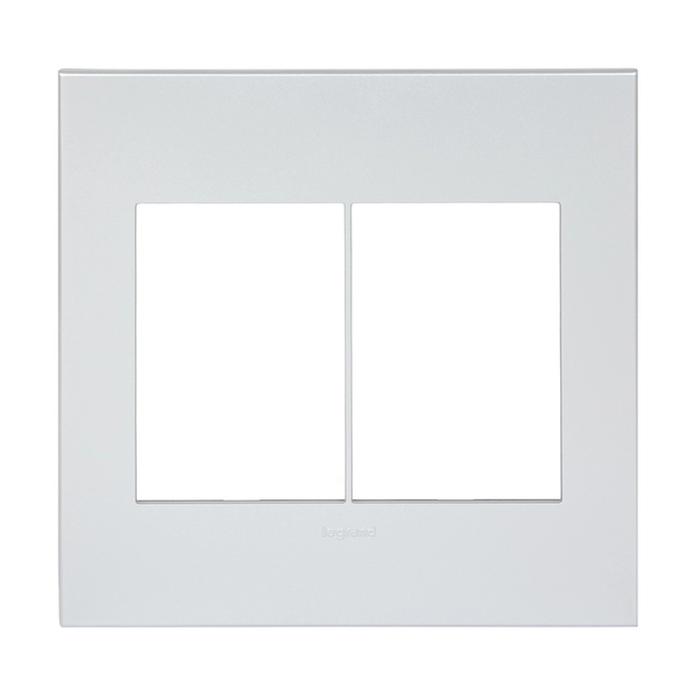 Placa 4x4 6 Postos Quadrados Aluminio Arteor