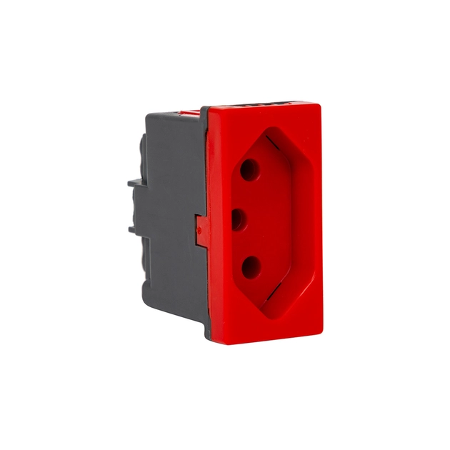 Modulo Tomada Pial Plus+ 10a Vermelho