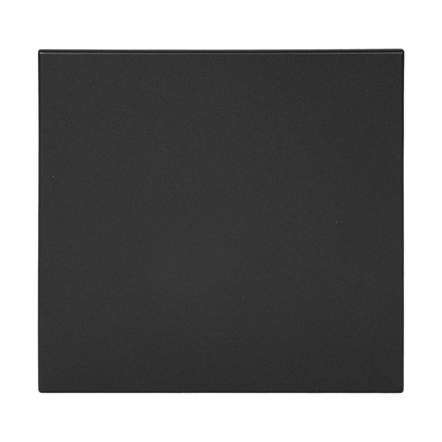 Placa Cega 4x4 Arteor Grafite