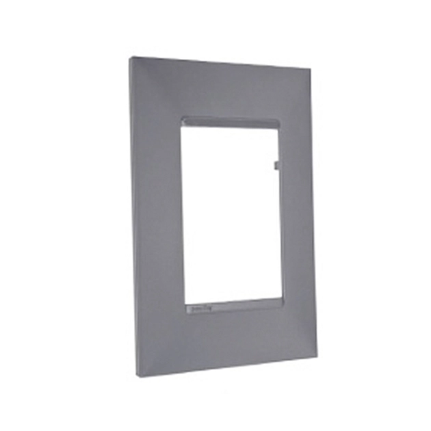 Placa 4x2 3 Postos Pial Plus+ Cinza