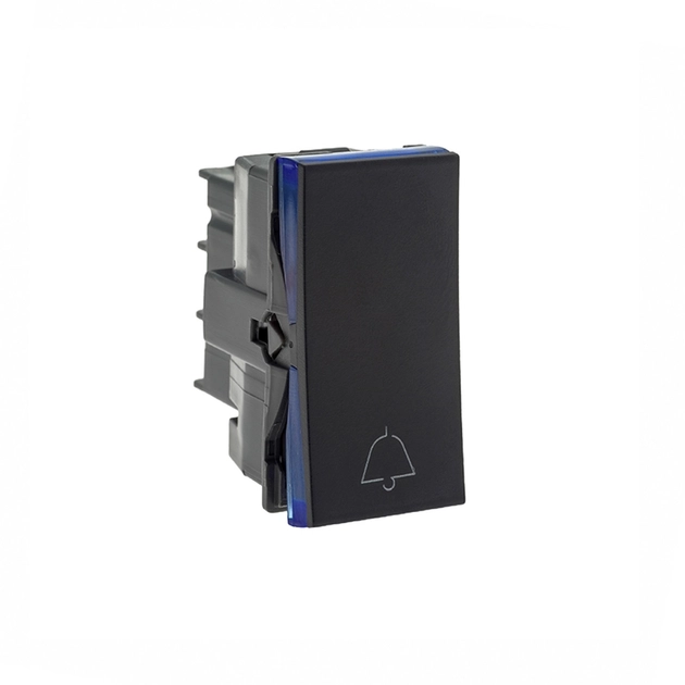 Pulsador Campainha Pial Plus+ 20a Preto