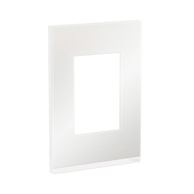 Placa 4x2 3 Postos Suporte Branco Vertical Orion Class