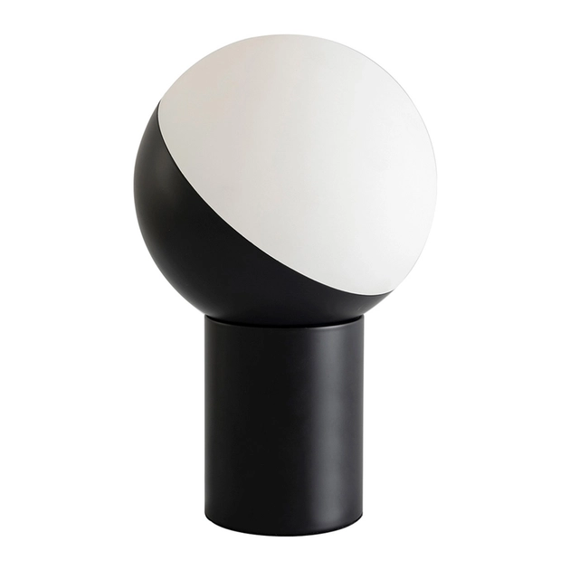 Luminaria De Mesa Led Preto 7w 3000k Moon