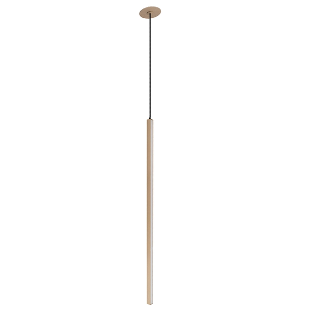 Pendente Led Aluminio Dourado 13,2w 127v 3000k Fit15