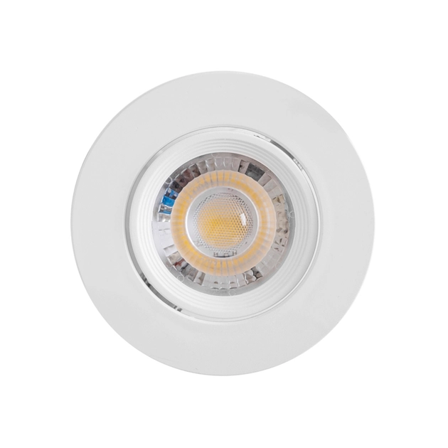 Plafon Led Embutir Redondo Branco 3w 6500k