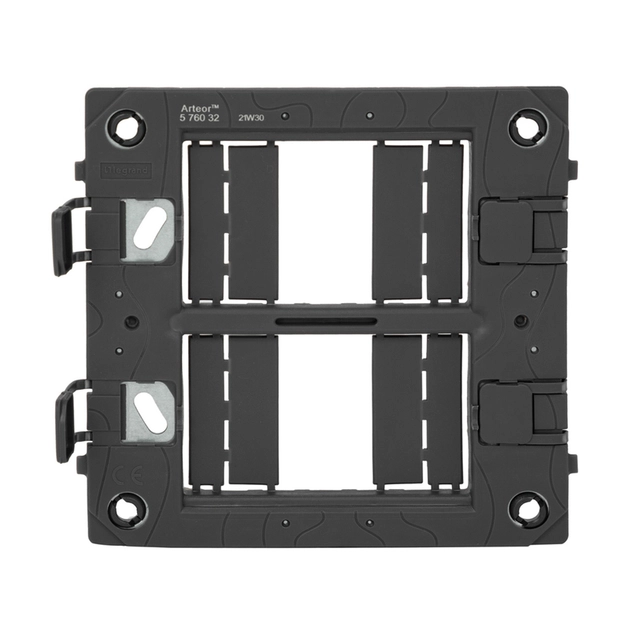 Suporte Para Placa 4x4 6 Modulos Cinza Arteor