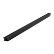 Perfil De Embutir Sem Iluminacao 50cm Fit15 45 Esquerda - PRETO