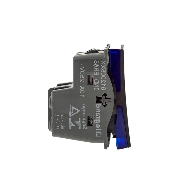 Interruptor Bipolar Simples Preto 10a Pial Plus+