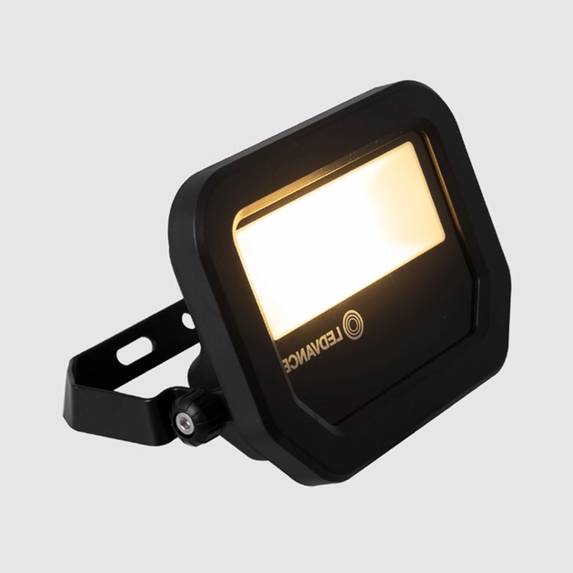 Projetor Led Preto 10w 1100lm 3000k Ip65