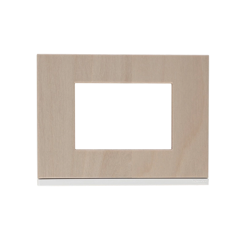 Placa Suporte 4x2 3 Modulos Nordic Wood Orion Class - Yamamura