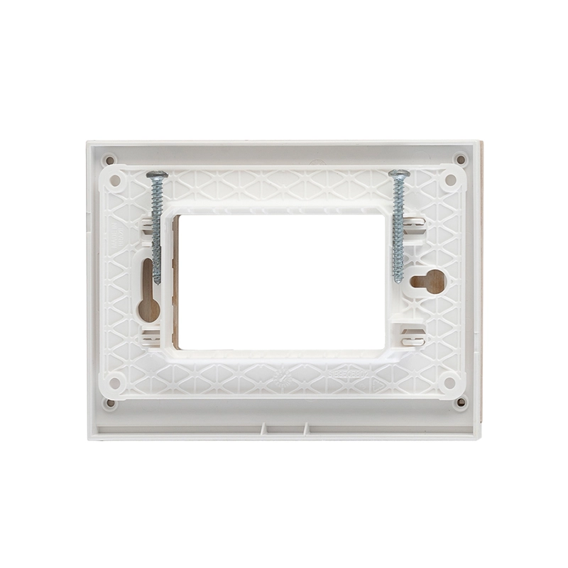 Placa Suporte 4x2 3 Modulos Nordic Wood Orion Class - Yamamura