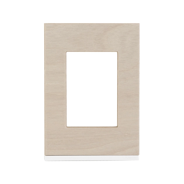 Placa Suporte 4x2 3 Modulos Vertical Nordic Wood Orion Class
