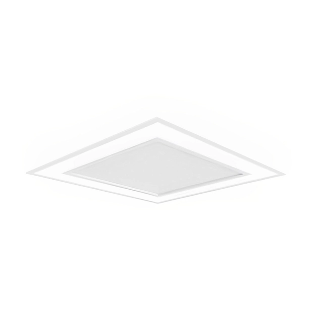 Plafon Led De Embutir Branco 16,8w 4000k Fit Edge