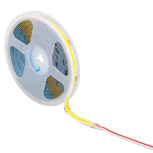 Fita De Led Cob 18w Por Metro 12v Irc80 5m 4000k