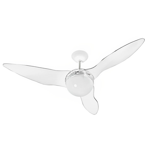 Ventilador De Teto Metal Cristal 220v Terral