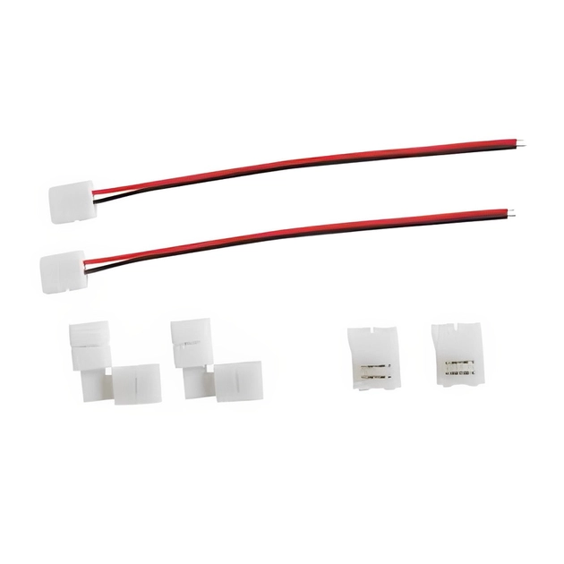 Kit De Ligacao Aluminio Para Fita De Led 12v