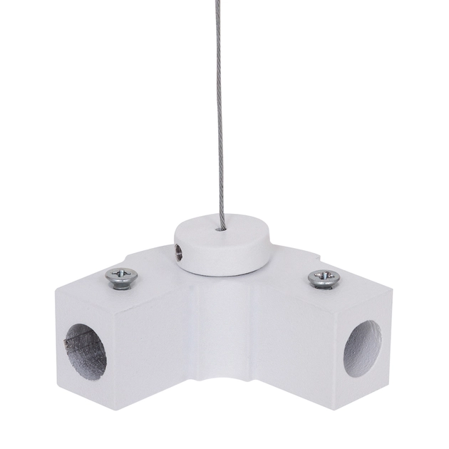 Juncao L Para Sistema Aereo Aluminio Branco Fit15