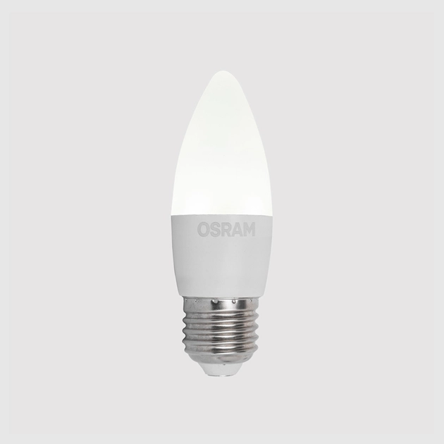 Lampada Vela Fosca E27 Led 3w 260lm 200 6500k