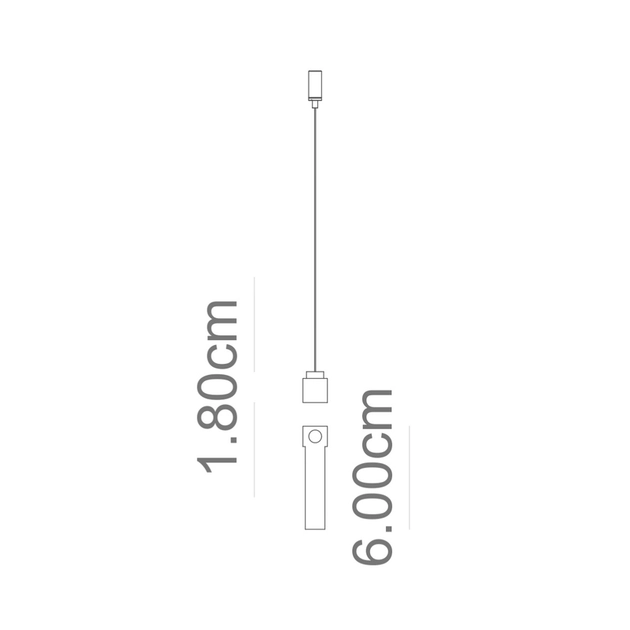 Terminal Sistema Aereo Aluminio Branco Fit15