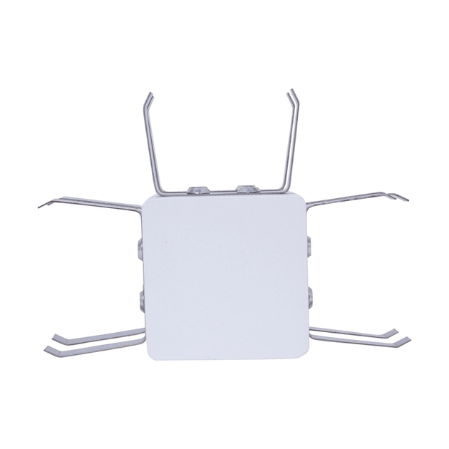 Juncao Quadrada T Para Pendente Branco Sem Iluminacao Fit40
