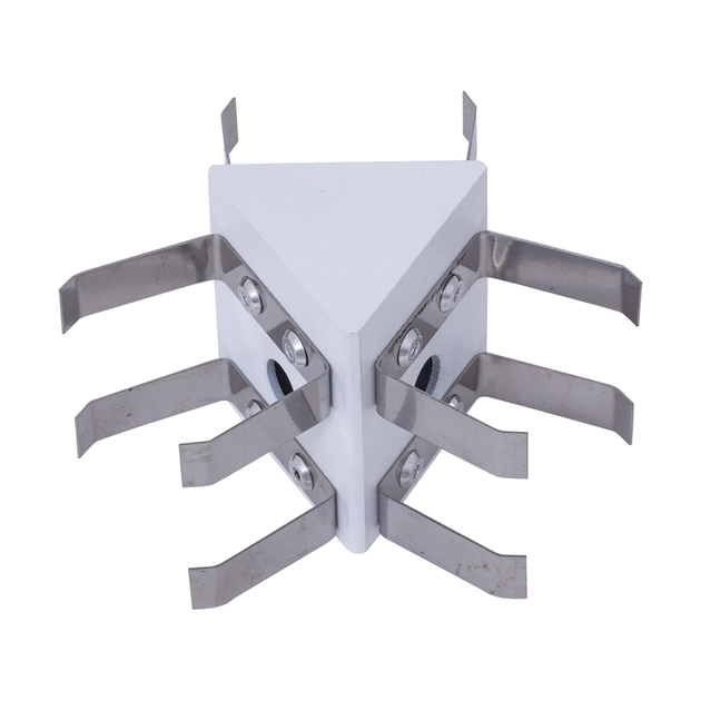 Juncao Triangular Y Para Pendente Branco Sem Iluminacao Fit40