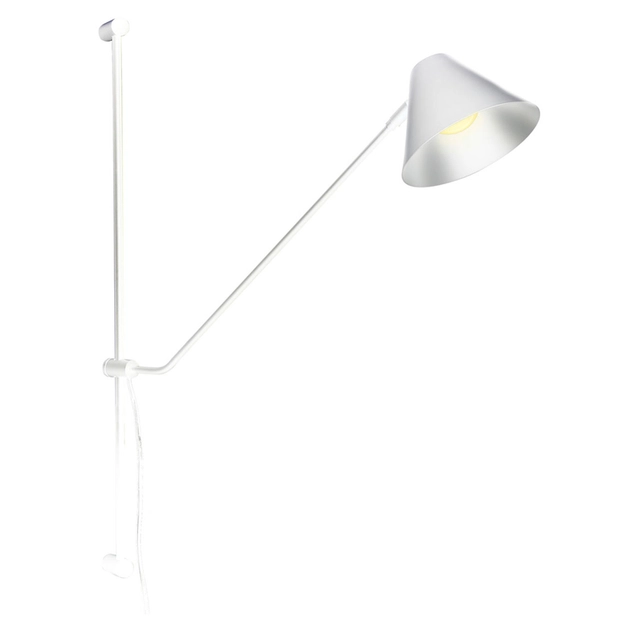 Arandela Aluminio Branco Esteca