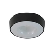 Plafon Sobrepor Alumínio Preto E27 15w Nice