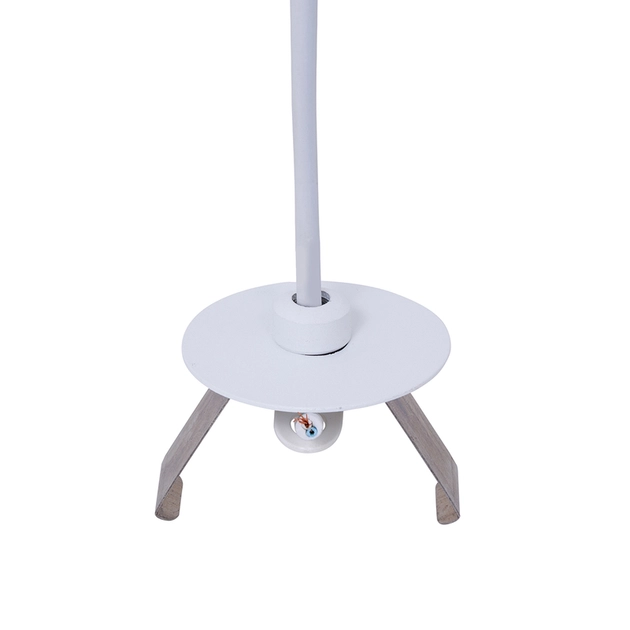 Cabo De Alimentacao Branco Com Canopla Para Perfil New Fit40