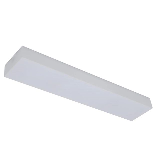Plafon Sobrepor Aluminio E Acrilico Branco Valencia
