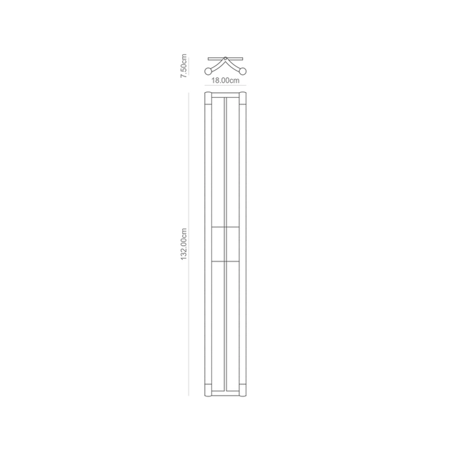 Plafon Aluminio Acrilico Branco G13 40w Toledo