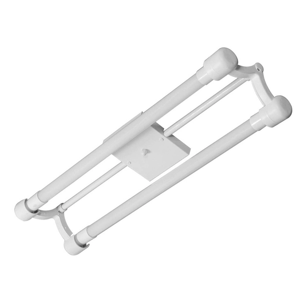 Plafon Aluminio Acrilico Branco G13 20w Toledo