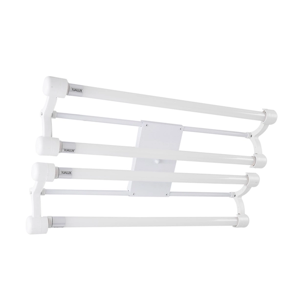 Plafon Sobrepor Aluminio Acrilico Branco Toledo