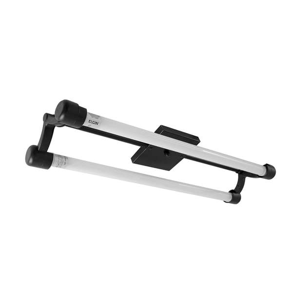 Plafon Aluminio Acrilico Preto G13 20w Toledo