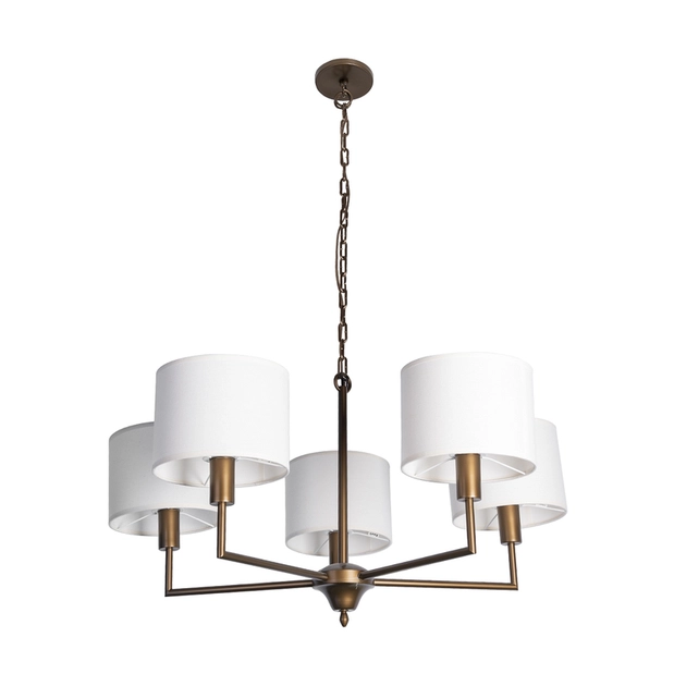 Lustre Aco Aluminio Ouro Novo Vicenza