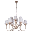 Lustre Aço Alumínio Gold Belga