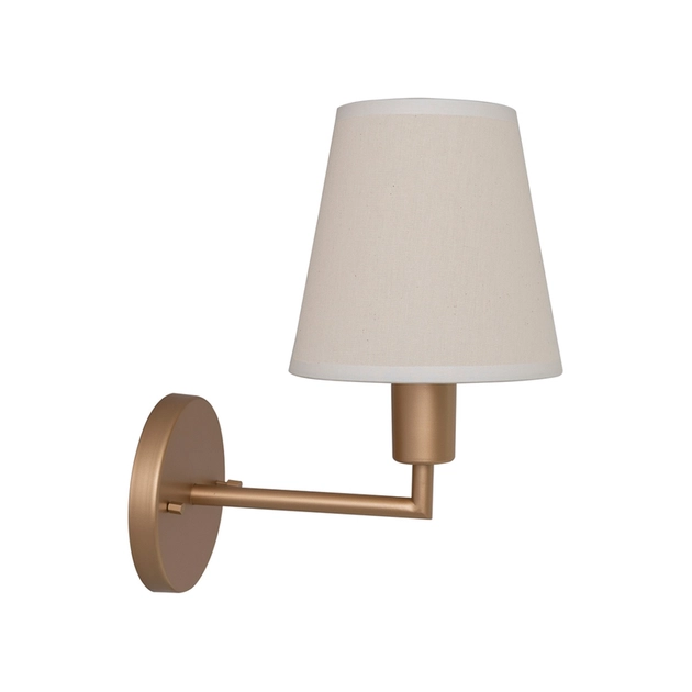 Arandela Aco Aluminio Dourado Rieti