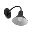 Arandela Alumínio Preto Ip65 Piccola