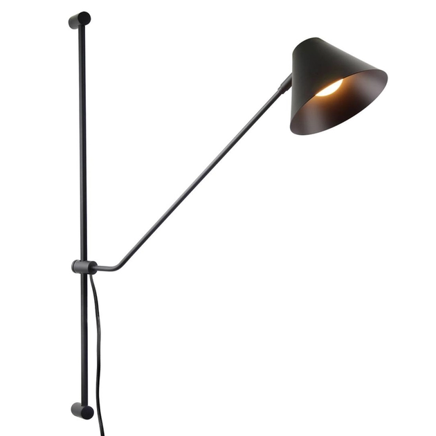 Arandela Aluminio Preto Esteca