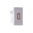 Módulo Tomada Carregador Usb 2.0 Alumínio 1a Orion