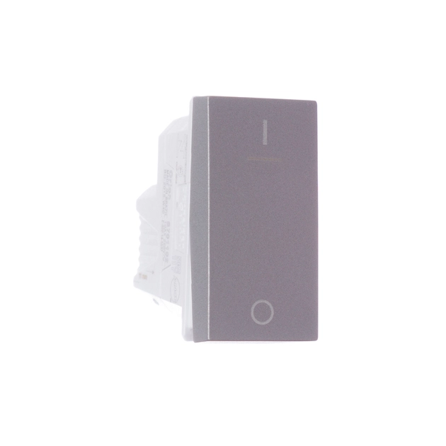 Modulo Interruptor Bipolar Simples Aluminio 10a Orion