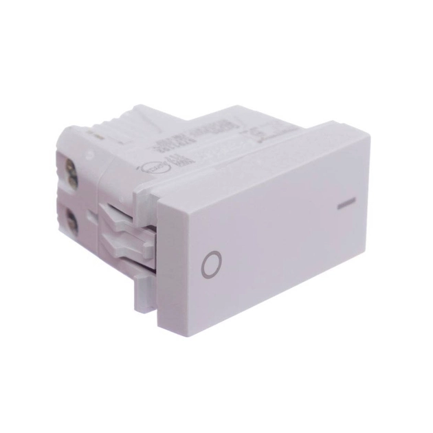 Modulo Interruptor Bipolar Simples Branco 10a Orion